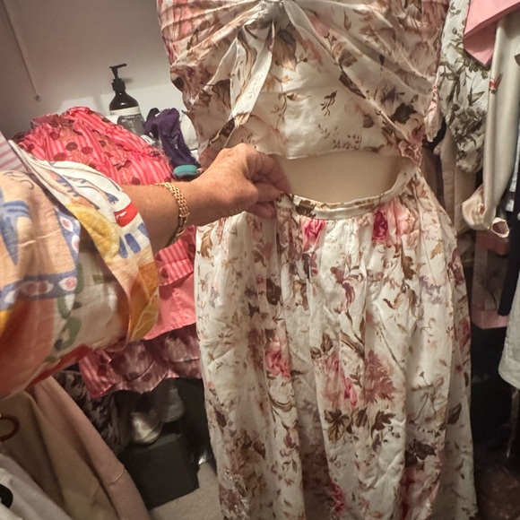 Zimmermann 2  Eden broderie Midi halter dress US 8 - Picture 6 of 10